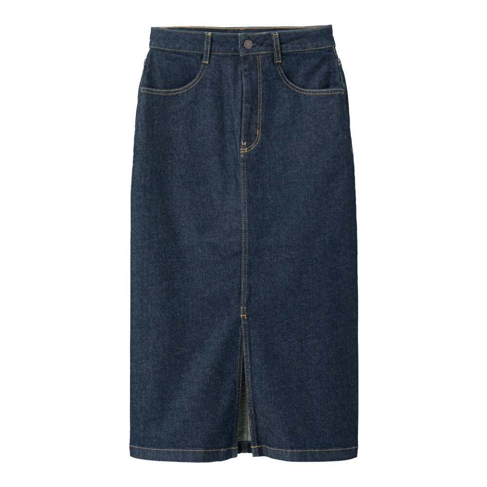 デニムフロントスリットミディスカート Gu ジーユー 公式通販オンラインストア