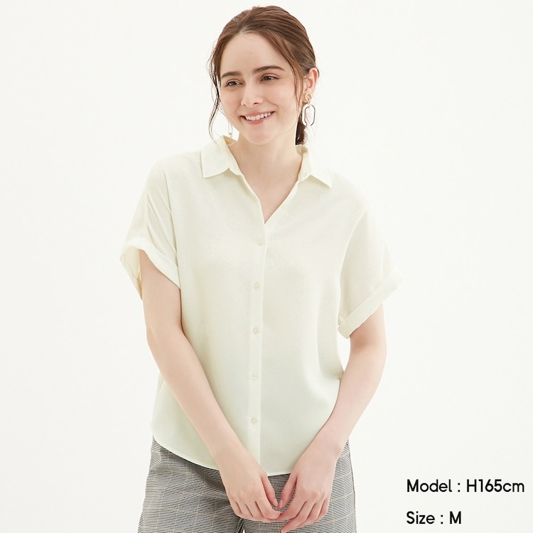 Gu公式 エアリーシャツ 半袖 ファッション通販サイト