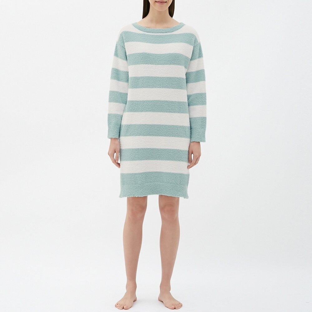 Guのもこもこフィールラウンジワンピース 長袖 Stylehint