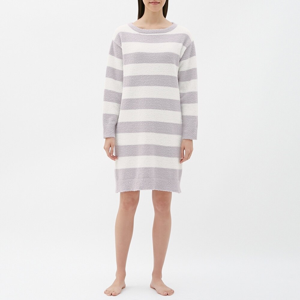Guのもこもこフィールラウンジワンピース 長袖 Stylehint