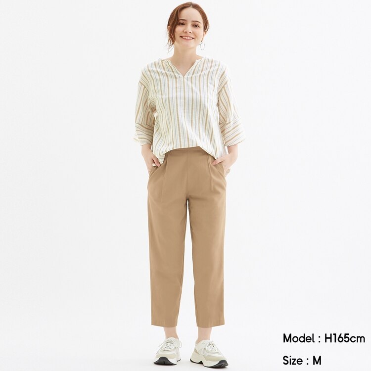 リネンブレンドテーパードパンツ Gu ジーユー 公式通販オンラインストア リネンブレンドテーパードパンツ Gu ジーユー 公式通販オンラインストア