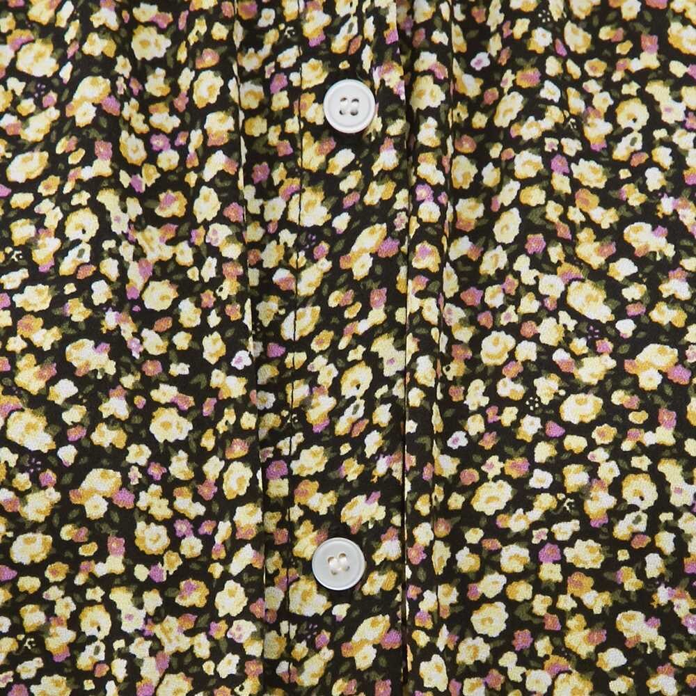 フラワープリントワンピース 長袖 Gu ジーユー 公式通販オンラインストア