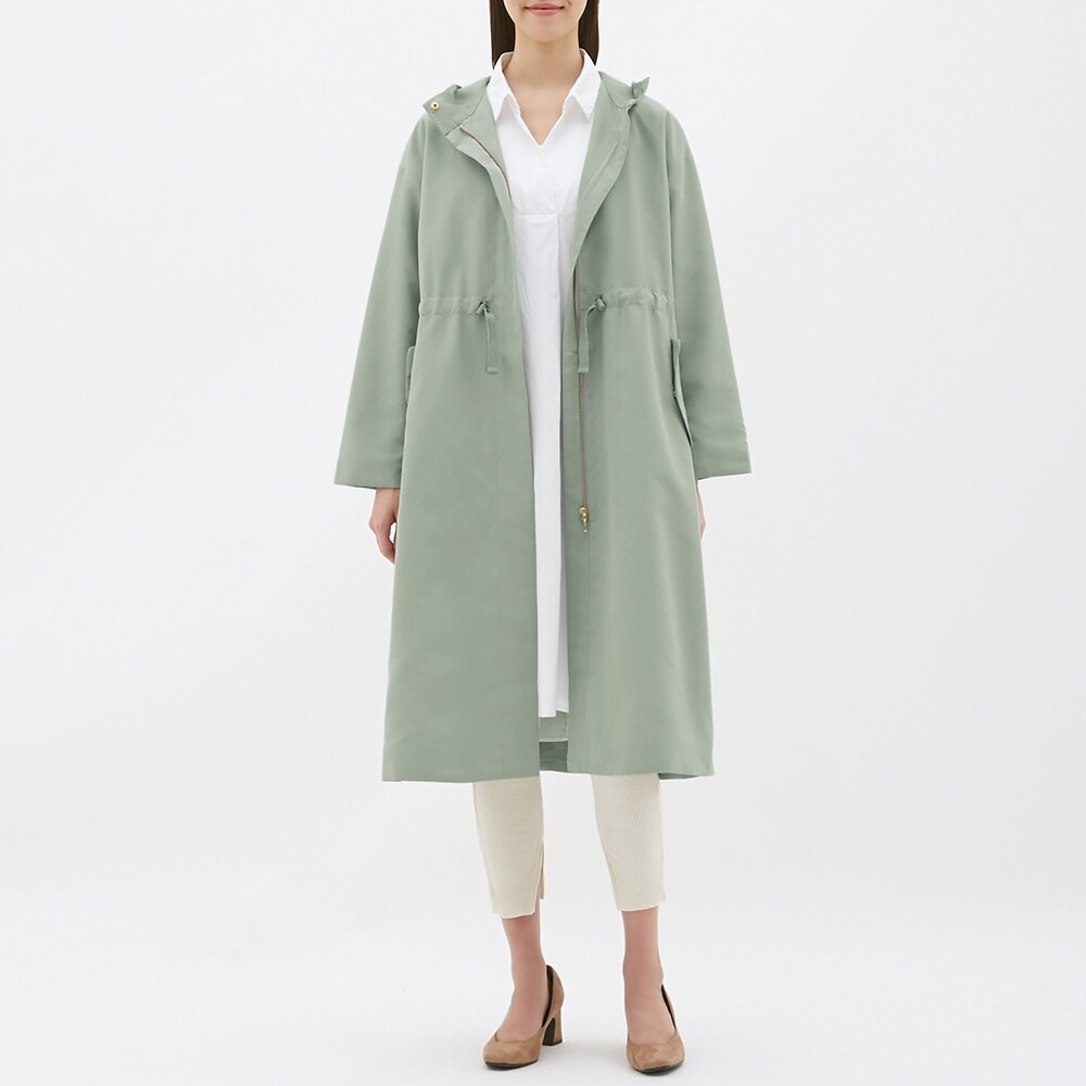 ドローストリングフーデッドコート Gu ジーユー 公式通販オンラインストア