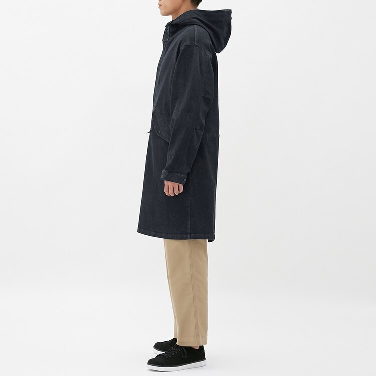 Gu公式 デニムモッズコートjn ファッション通販サイト