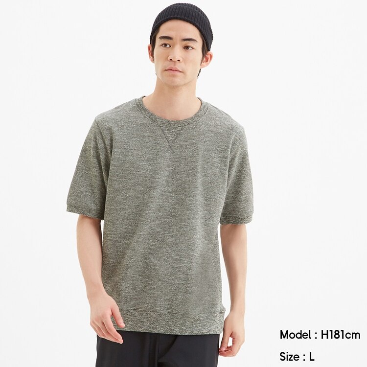 Gu公式 スウェットシャツ 半袖 ファッション通販サイト