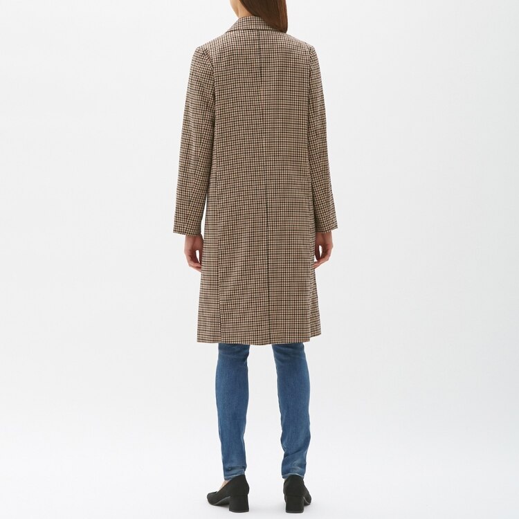 しなやかな センチメンタル 解釈する Gu チェック コート メンズ Kr Tushin Jp