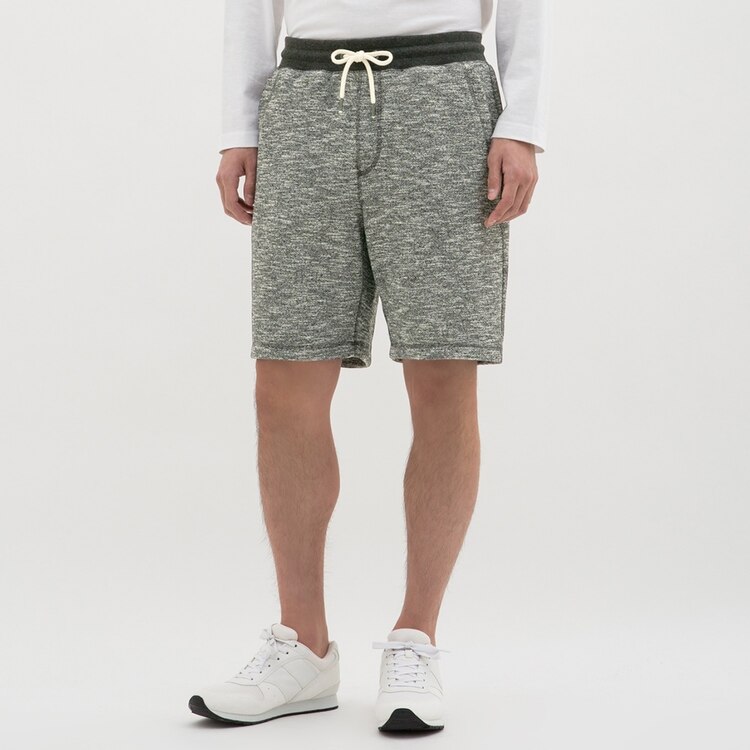 Gu公式 スウェットハーフパンツ メランジ ファッション通販サイト