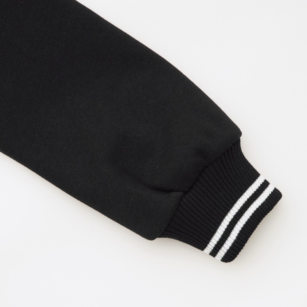 Gu公式 Girls裏起毛リブボーダースウェットワンピース 長袖 ファッション通販サイト