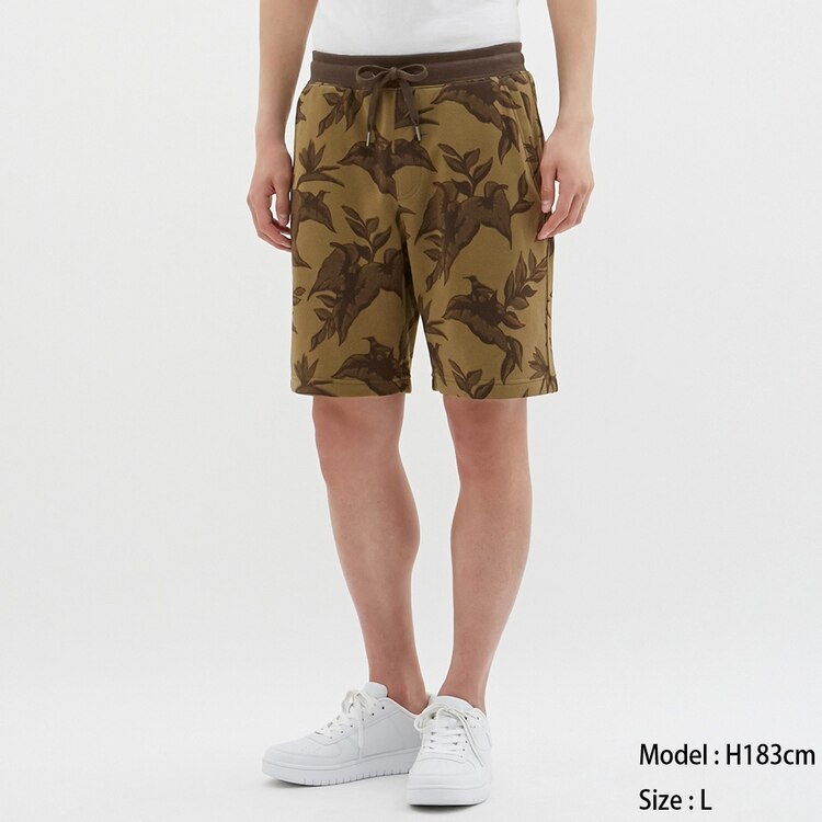 Gu公式 スウェットハーフパンツnowartt2 ファッション通販サイト