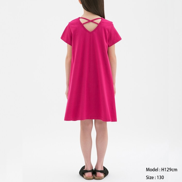 Gu公式 Girlsバックシャンワンピース 半袖 ファッション通販サイト Gu公式 Girlsバックシャンワンピース 半袖 ファッション通販サイト