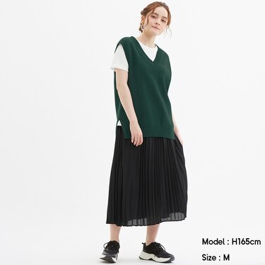 Gu公式 プリーツミディスカート ファッション通販サイト