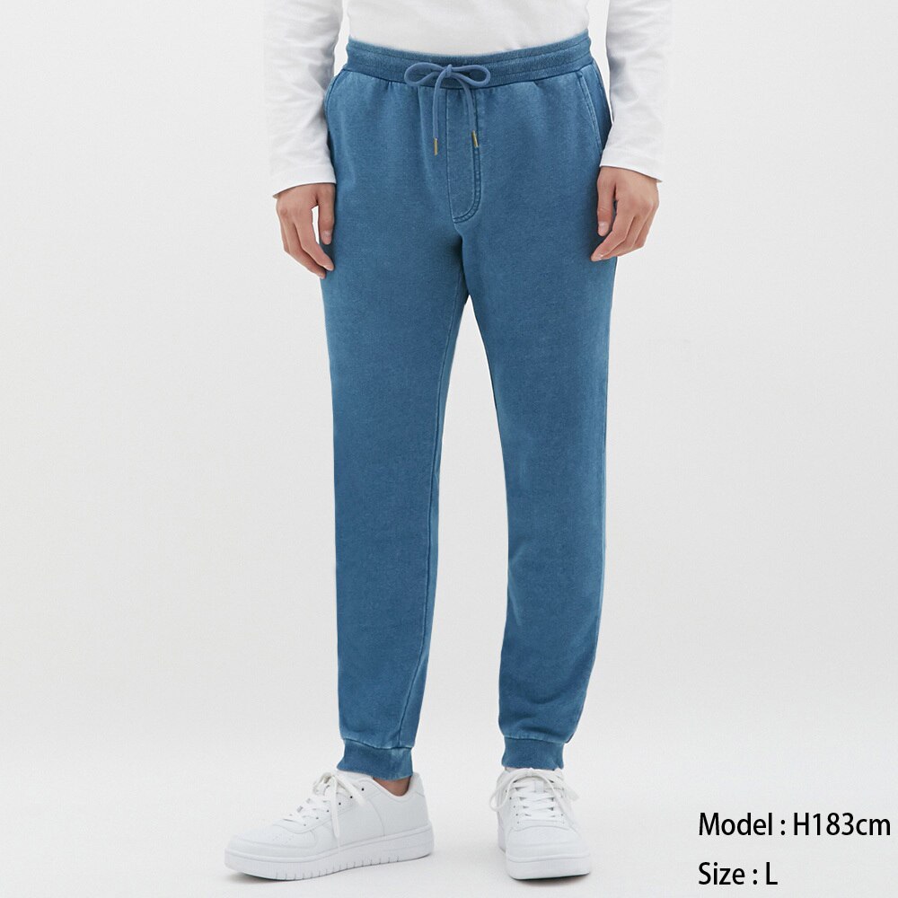 Guのスウェットパンツ インディゴ Stylehint