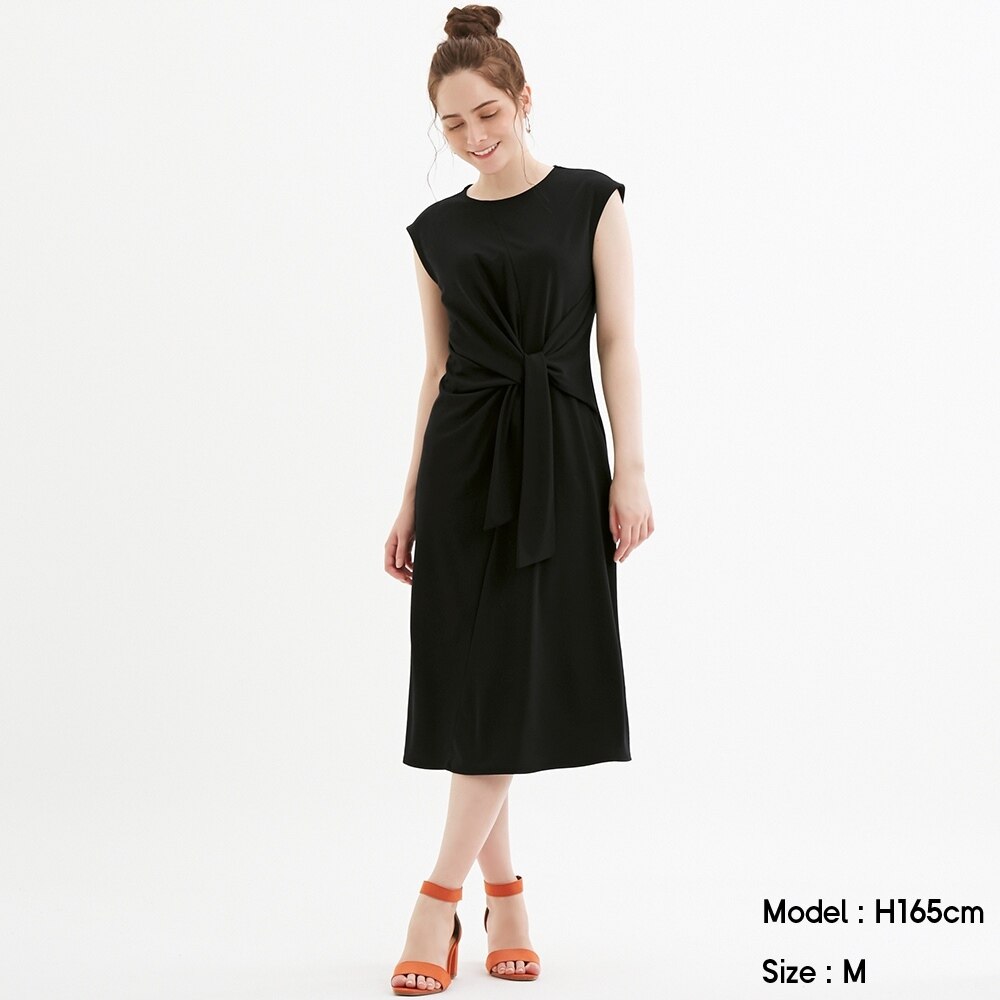 Guのハイネックニットワンピース ノースリーブ Stylehint