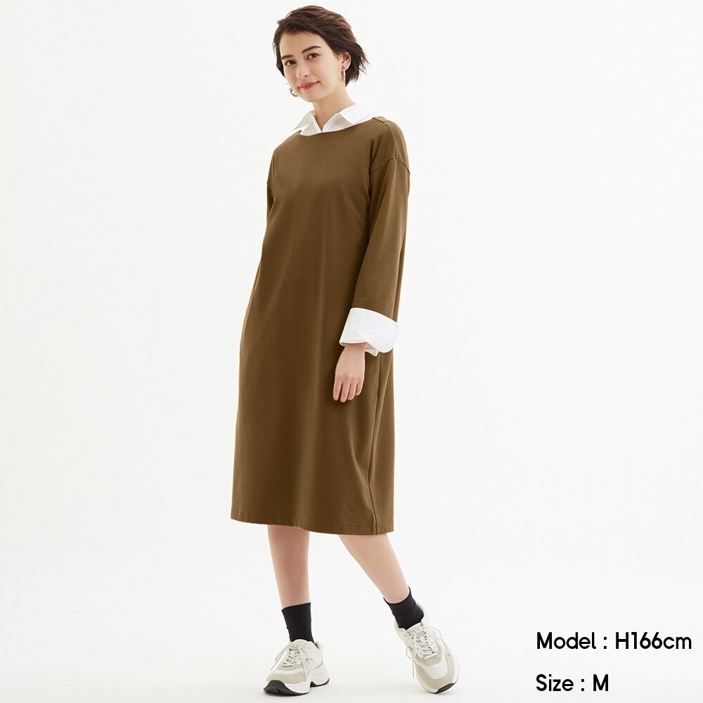 Guのフリースワンピース 長袖 Ga E Stylehint