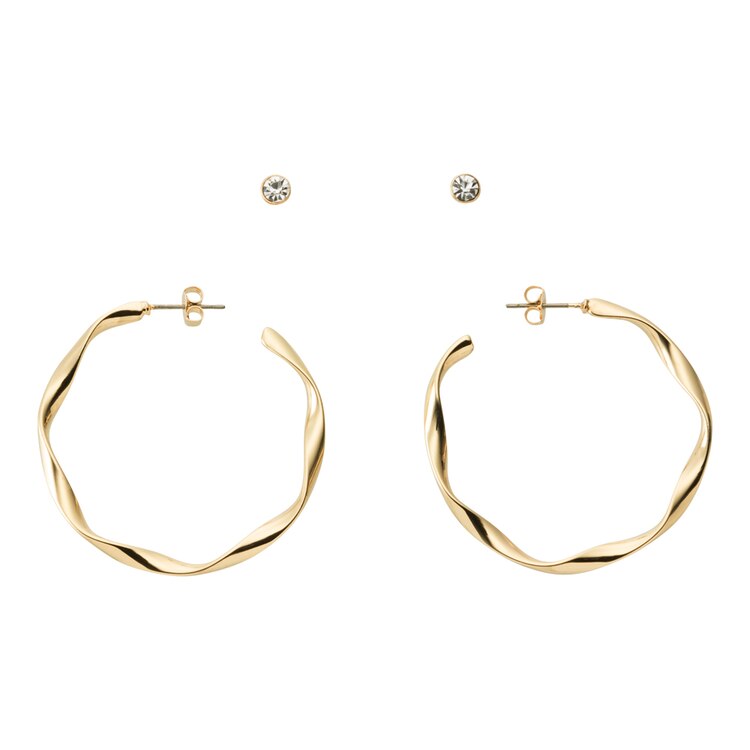 メタルツイストフープピアスセット Gu ジーユー 公式通販オンラインストア