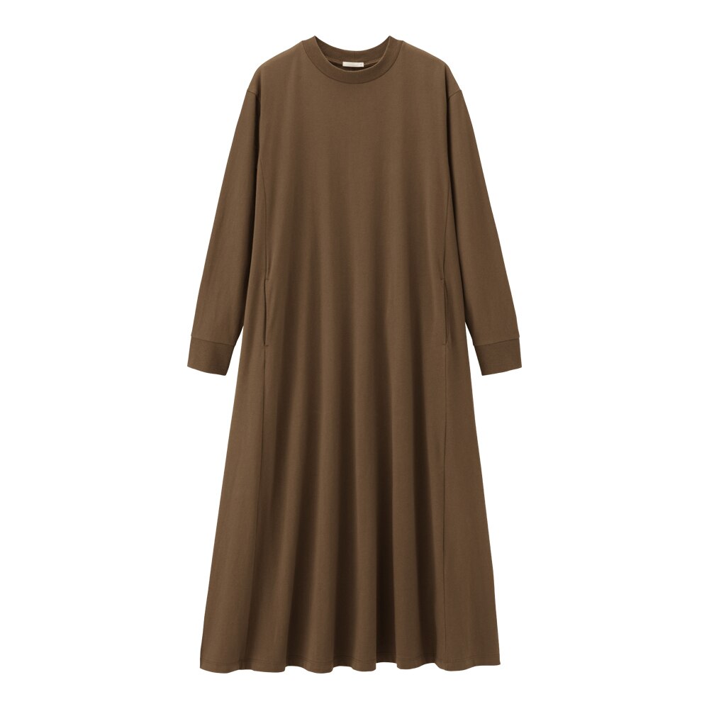 Gu公式 Aラインワンピース 長袖 Am ファッション通販サイト