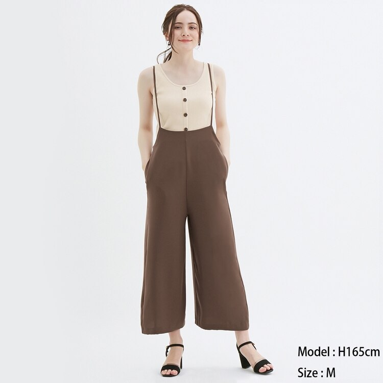 Gu公式 サロペットワイドパンツnc ファッション通販サイト