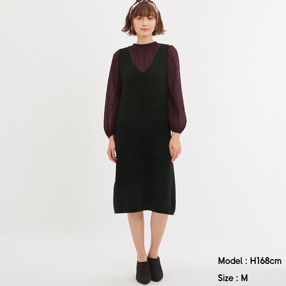 Guの Gu レースコンビネーションワンピース 長袖 Z Stylehint