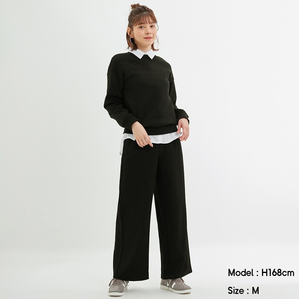 Uniqloのジャージーリラックスストレートパンツ Stylehint