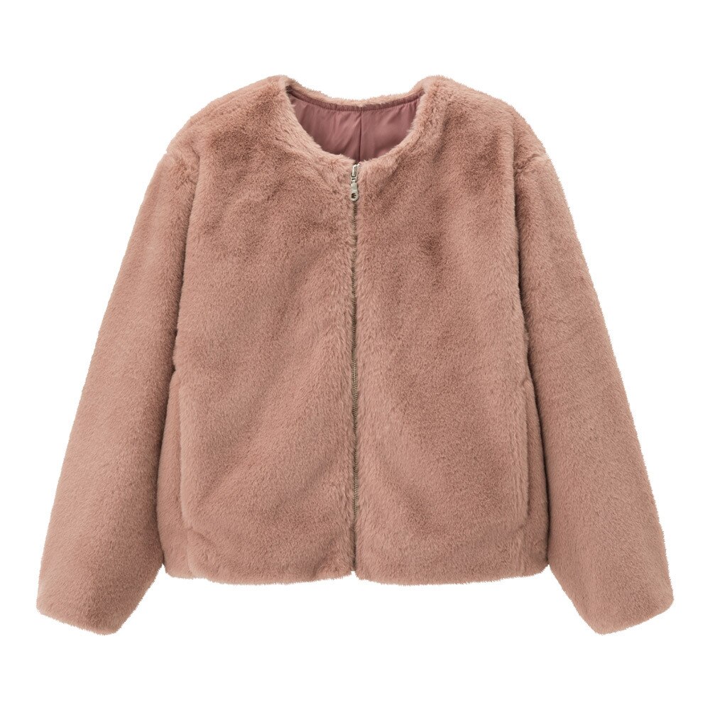 フェイクファーブルゾンz E Gu ジーユー 公式通販オンラインストア