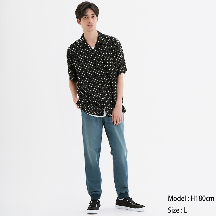 僕の ショット 弾薬 Gu デニム ジョガー パンツ メンズ Miyuki Dc Jp