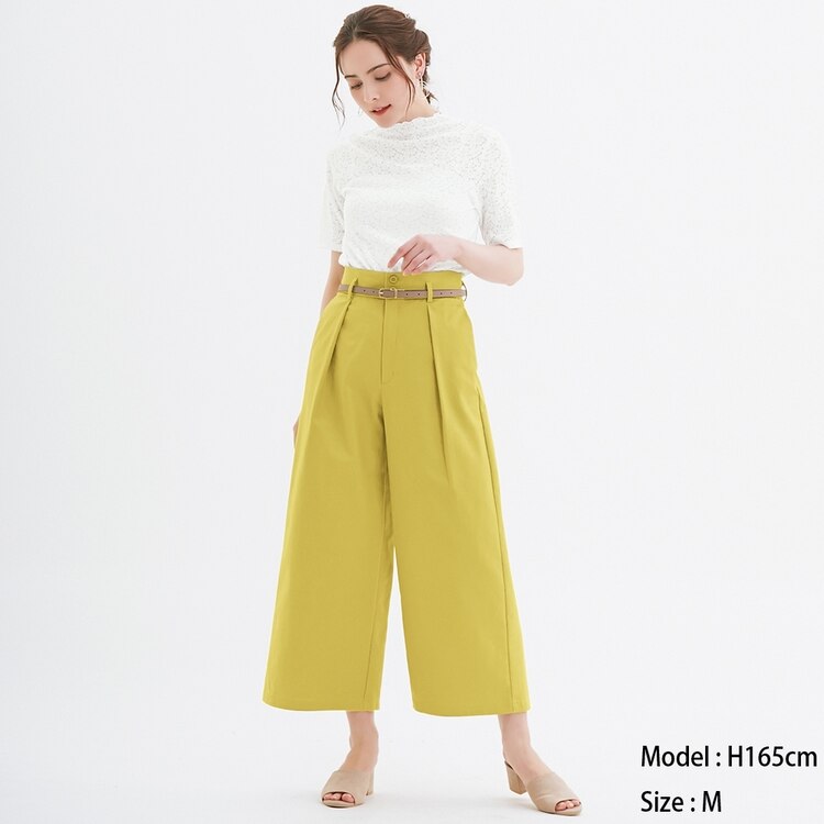 Gu公式 コットンワイドアンクルパンツ ファッション通販サイト Gu公式 コットンワイドアンクルパンツ ファッション通販サイト