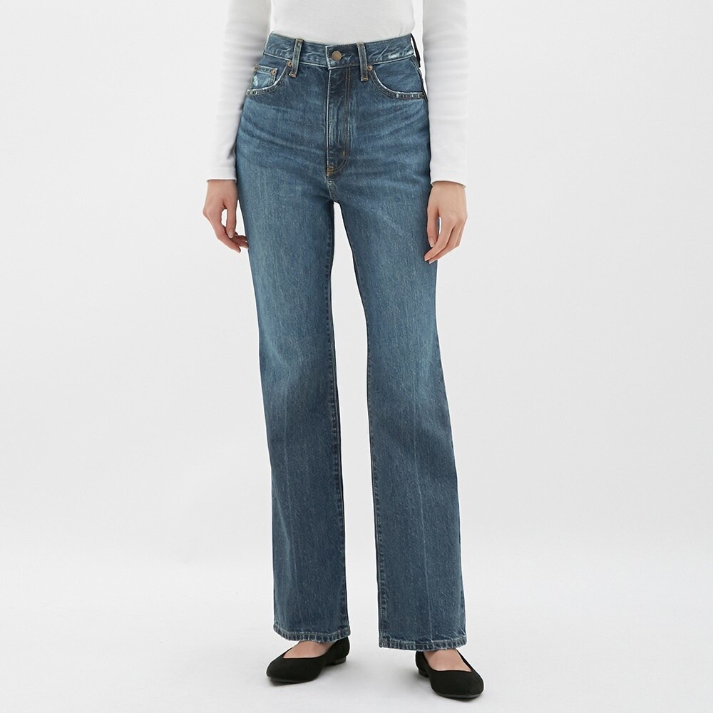 セミフレアジーンズ Ec 78cm Gu ジーユー 公式通販オンラインストア