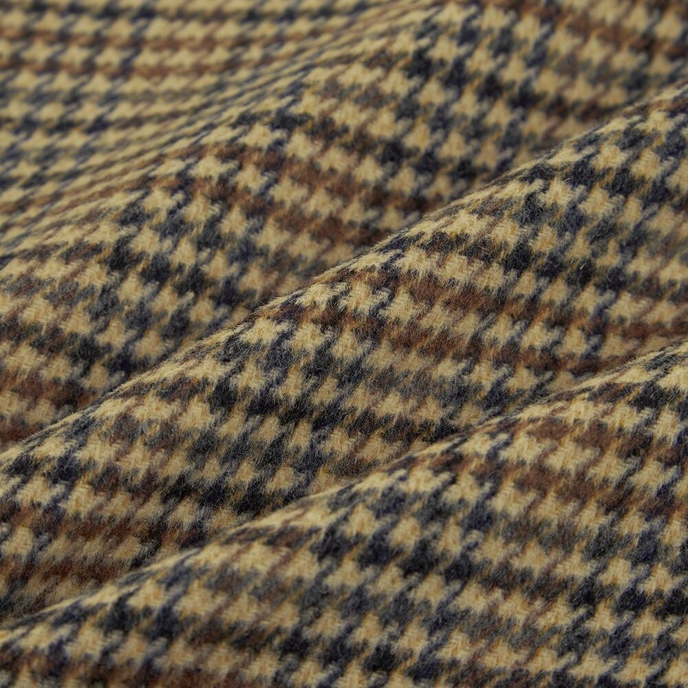 ウールブレンドチェックステンカラーコート Gu ジーユー 公式通販オンラインストア