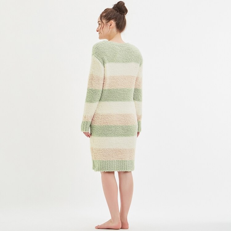 もこもこフィールラウンジワンピース 長袖 A Gu ジーユー 公式通販オンラインストア