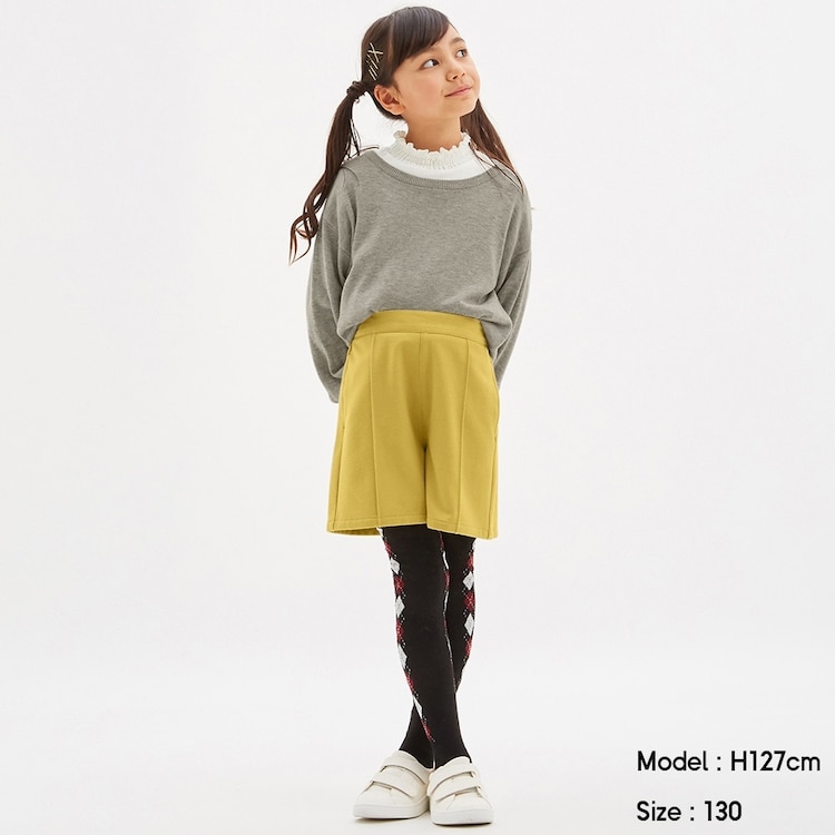 Girlsウールライクショートパンツ Gu ジーユー 公式通販オンラインストア Girlsウールライクショートパンツ Gu ジーユー 公式通販オンラインストア