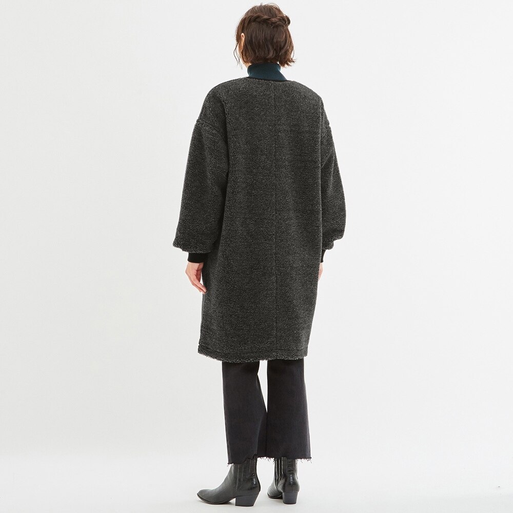 Gu公式 ボアライトウェイトコート E ファッション通販サイト