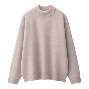 Gu公式 ラメハイネックセーター 長袖 Z E ファッション通販サイト