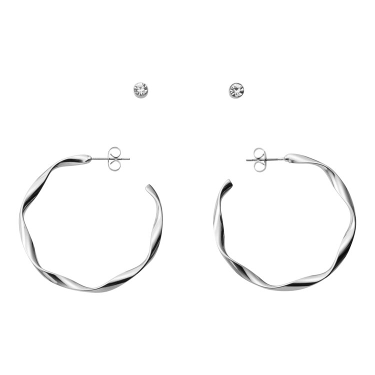 メタルツイストフープピアスセット Gu ジーユー 公式通販オンラインストア