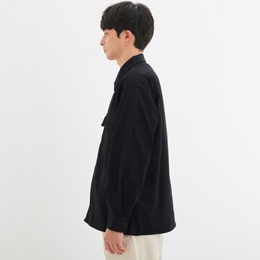 Gu公式 ミリタリーシャツ 長袖 E ファッション通販サイト