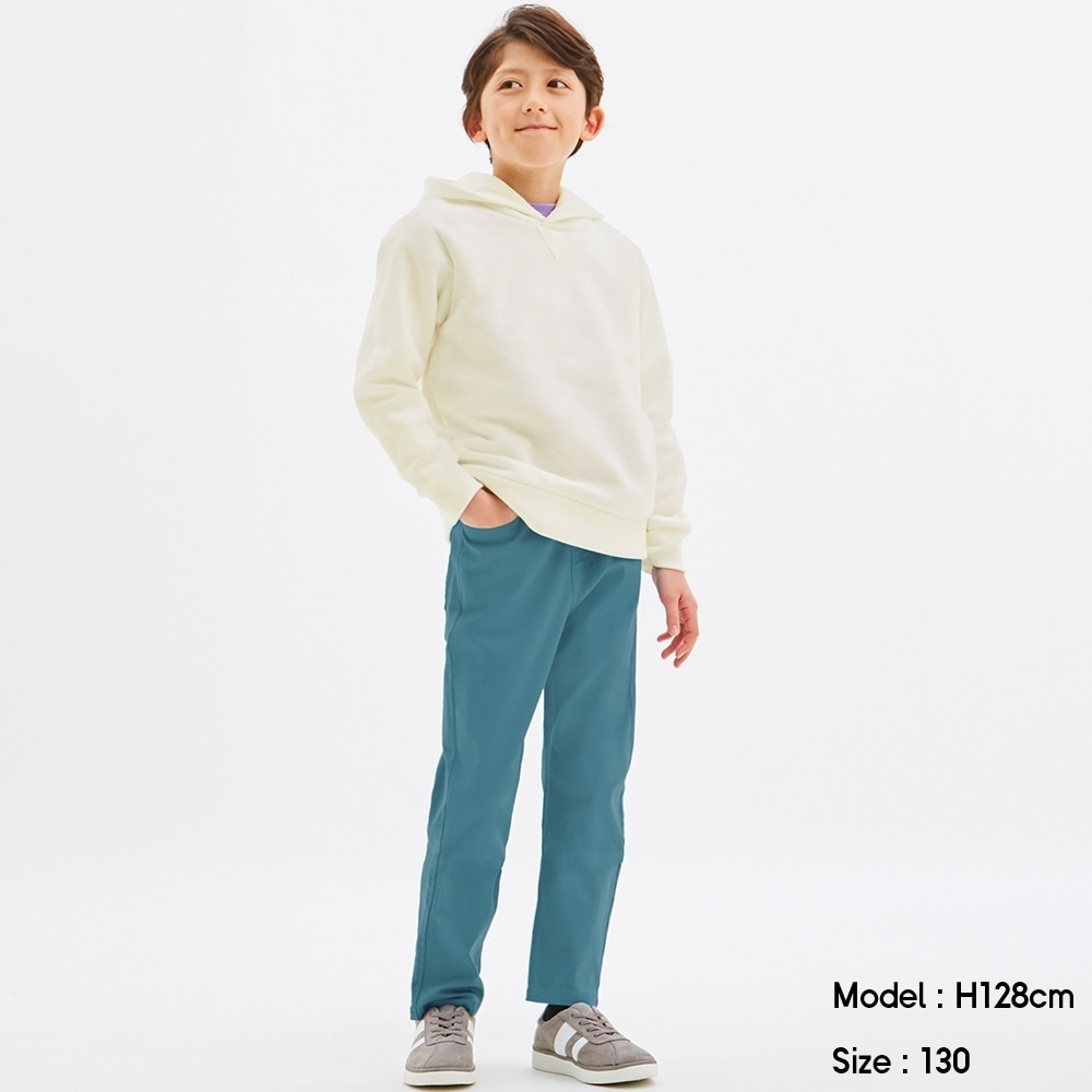 Guのkids 男女兼用 ストレッチカラーストレートパンツ Stylehint