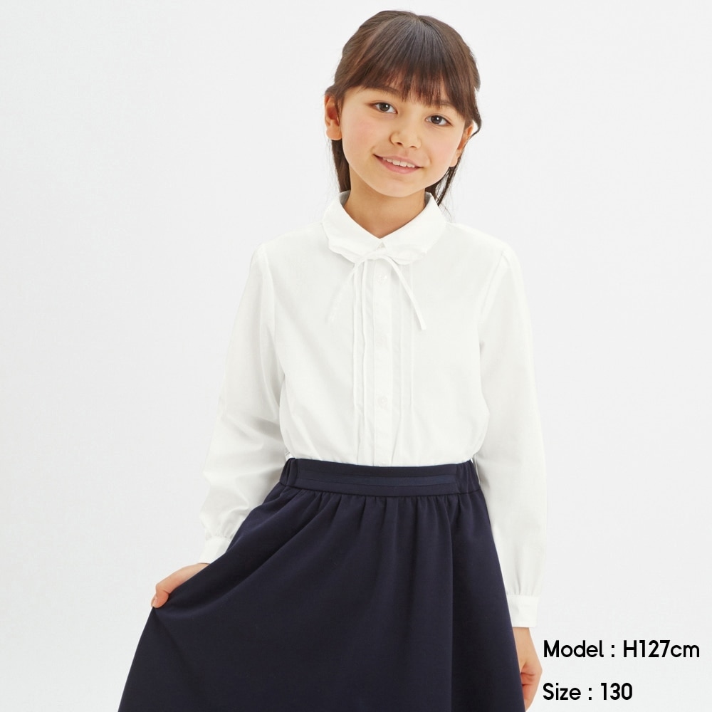 （GU）GIRLSブラウス(長袖)CL+Eのサムネイル
