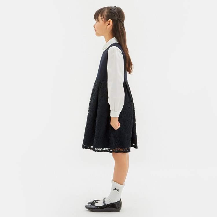 Girlsレースコンビネーションワンピース ノースリーブ Cl E Gu ジーユー 公式通販オンラインストア Girlsレースコンビネーションワンピース ノースリーブ Cl E Gu ジーユー 公式通販オンラインストア