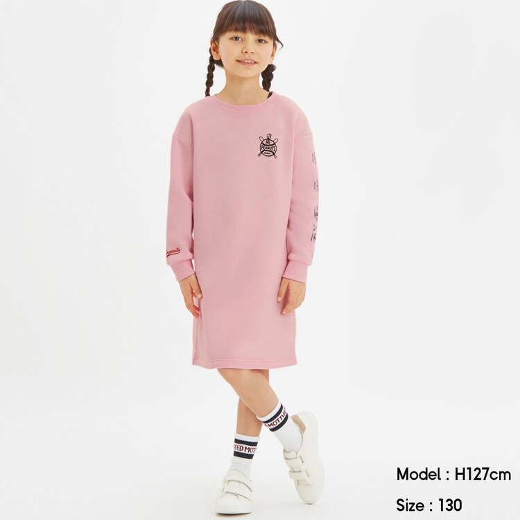 Girlsスウェットワンピース 長袖 Peanuts Gu ジーユー 公式通販オンラインストア Girlsスウェットワンピース 長袖 Peanuts Gu ジーユー 公式通販オンラインストア
