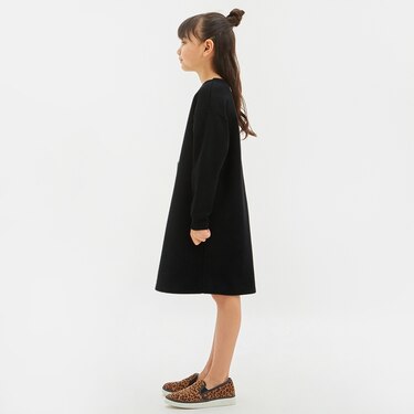 Gu公式 Girlsスウェットワンピース 長袖 Disney E ファッション通販サイト