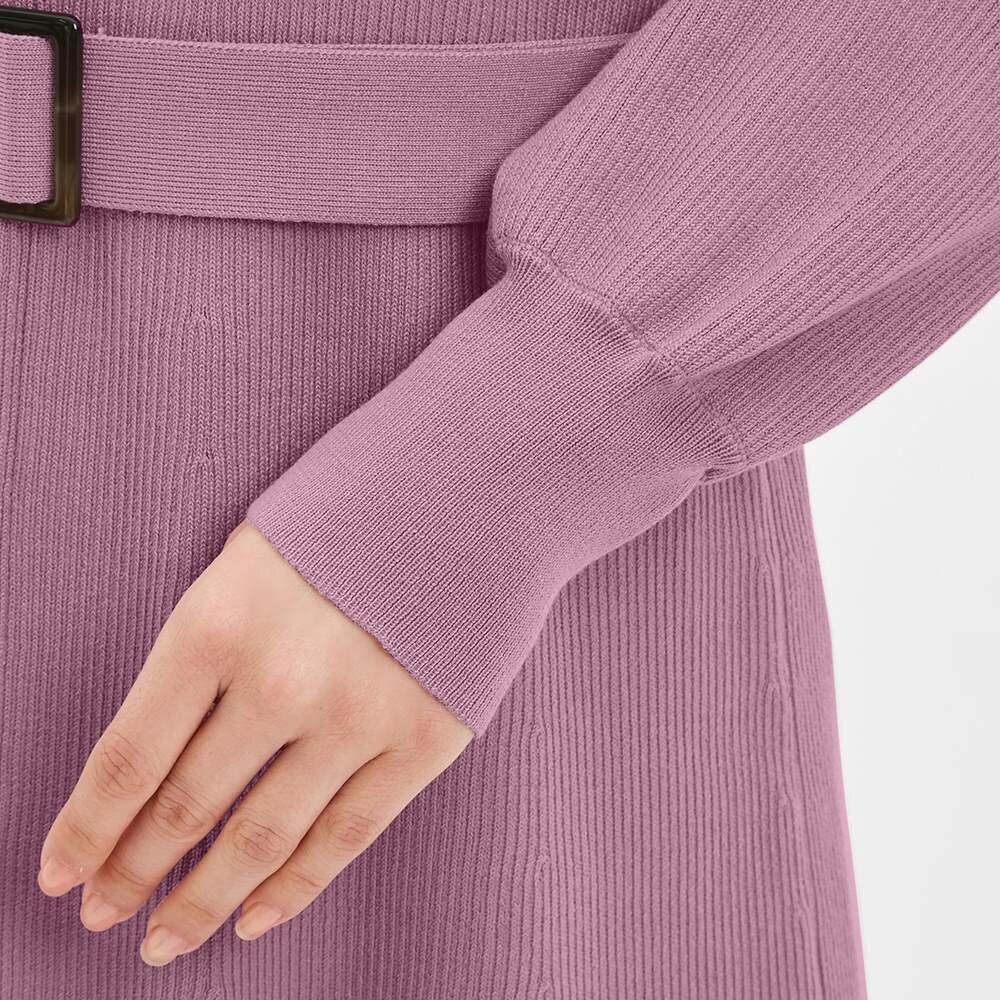 Aラインハイネックニットワンピース 長袖 Gu ジーユー 公式通販オンラインストア