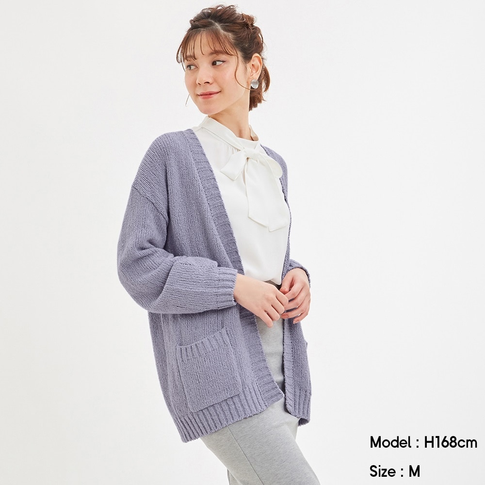 （GU）ボーイフレンドカーディガン(長袖)JN+Eのサムネイル