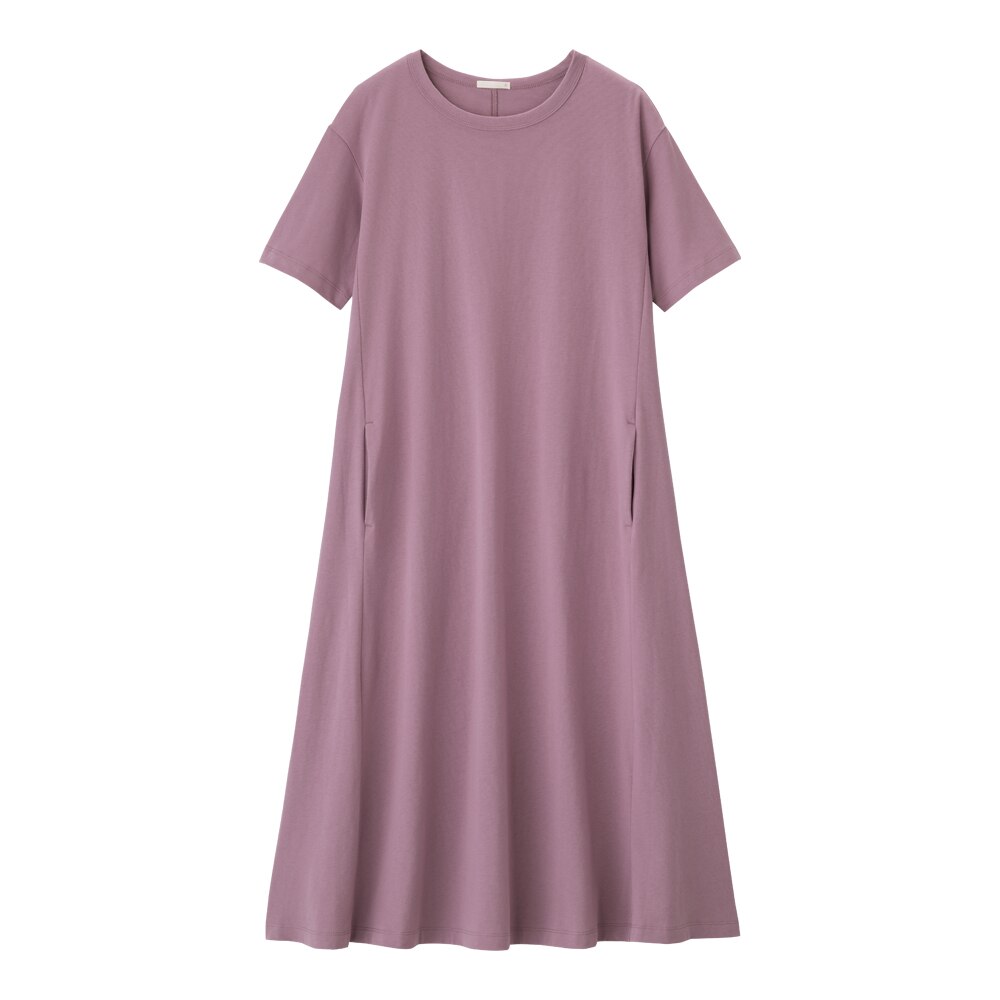 Gu公式 Aラインワンピース 半袖 ファッション通販サイト