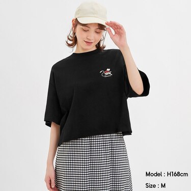 Gu公式 クロップドt 5分袖 Pokemon Icy 2 ファッション通販サイト