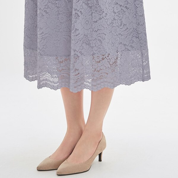 レースワンピース 半袖 Q X Gu ジーユー 公式通販オンラインストア