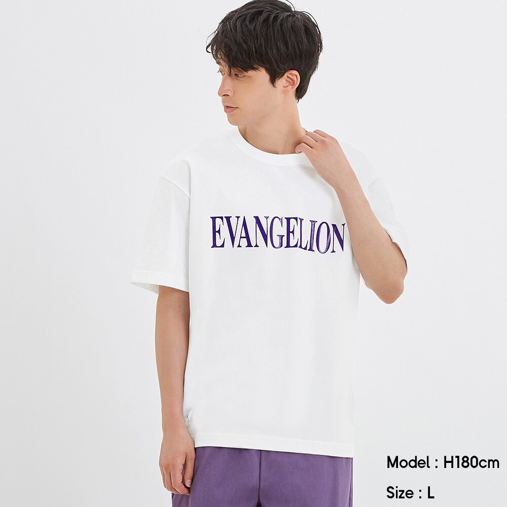 Gu公式 ビッグt 5分袖 Evangelion 1 ファッション通販サイト