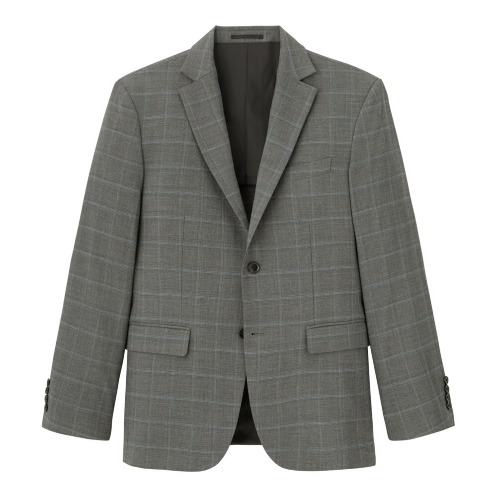 Gu公式 テーラードジャケット チェック Cl セットアップ可能 ファッション通販サイト