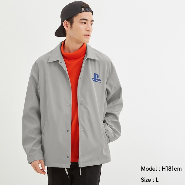 コーチジャケット Playstation Gu ジーユー 公式通販オンラインストア