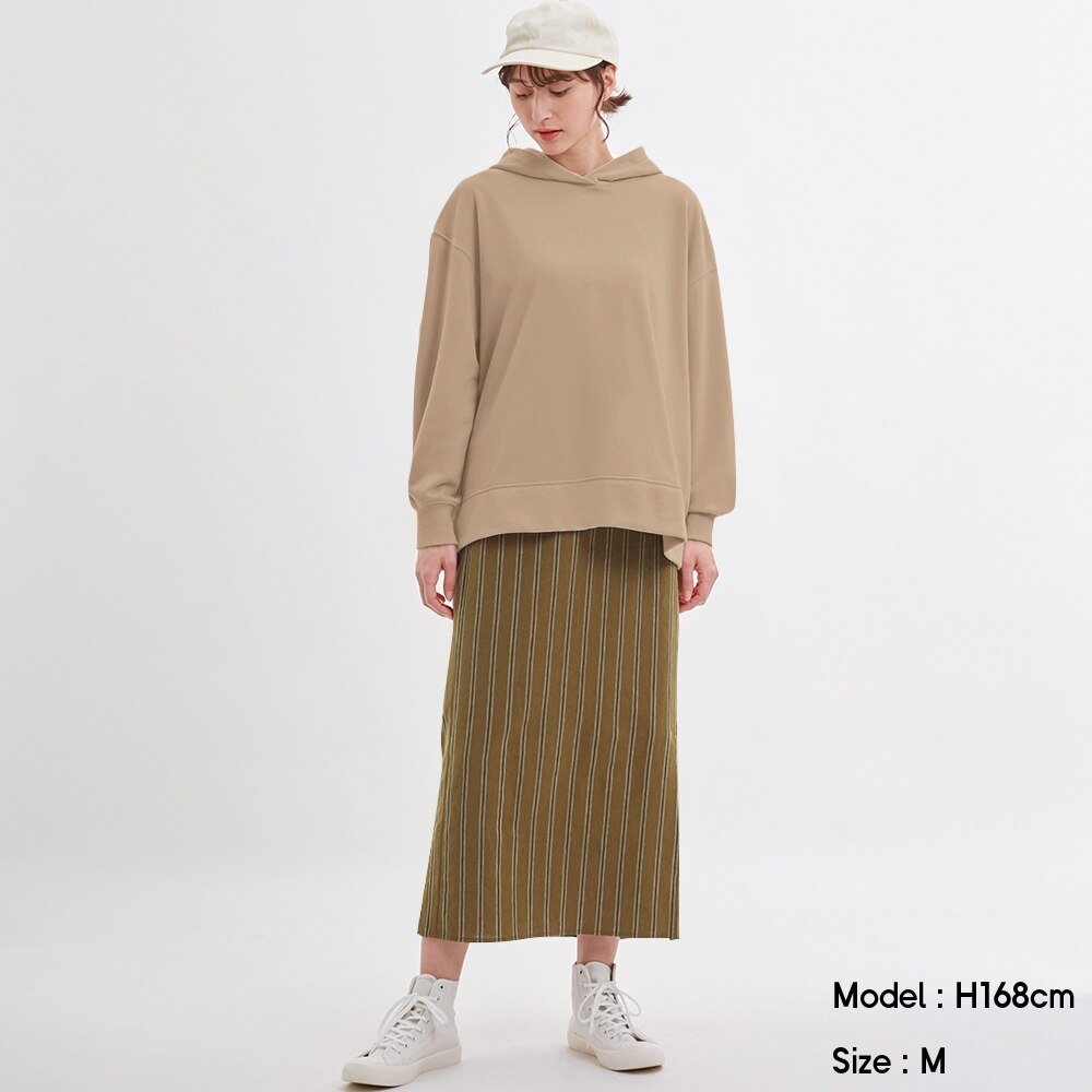 UNIQLO - 試着のみ ユニクロ +J プリーツラップロングスカート67cmの+