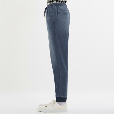 Gu公式 デニムジョガーパンツ ファッション通販サイト