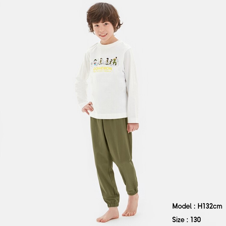 Kids 男女兼用 ラウンジセット 長袖 Doraemon 1 Gu ジーユー 公式通販オンラインストア Kids 男女兼用 ラウンジセット 長袖 Doraemon 1 Gu ジーユー 公式通販オンラインストア
